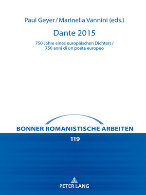 cover image of Dante 2015